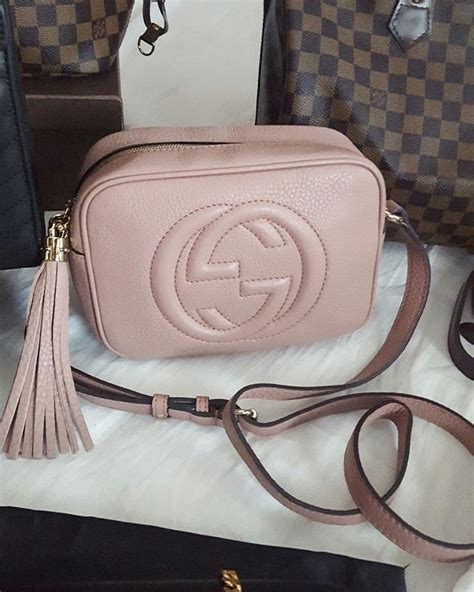 gucci soho bag rosa beige|Gucci soho leather tote.